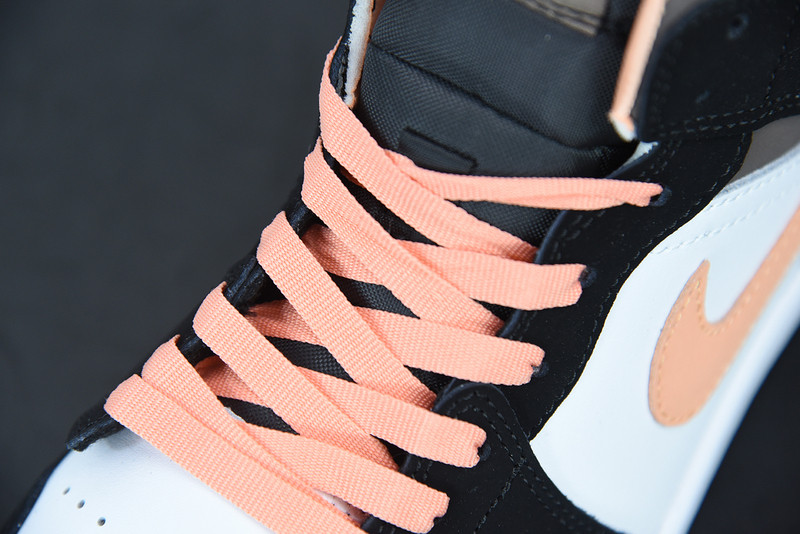 air jordan 1 mid peach mocha dh0210-100