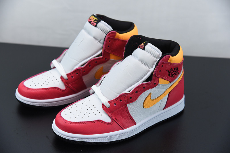 air jordan 1 high og ‘fusion red“ 555088-603