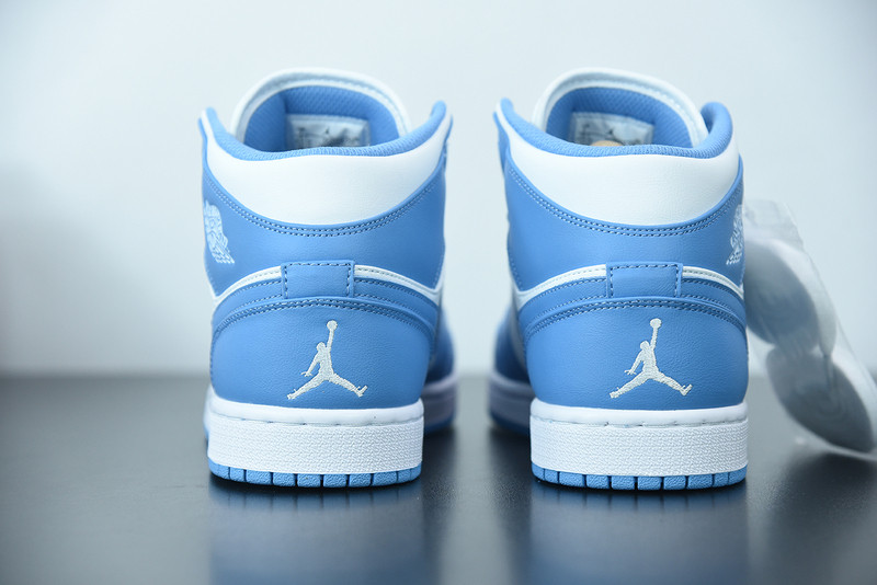 air jordan 1 retro mid unc 554724-106