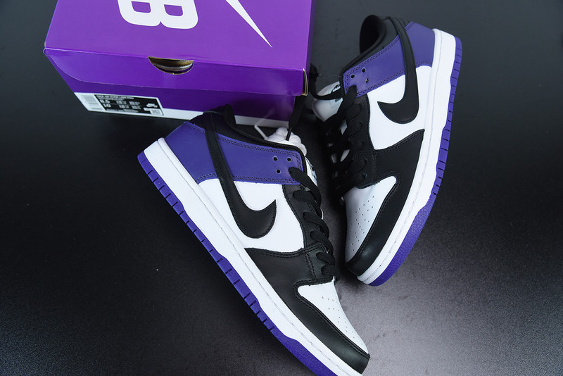 nike sb dunk low “court purple” bq6817-500