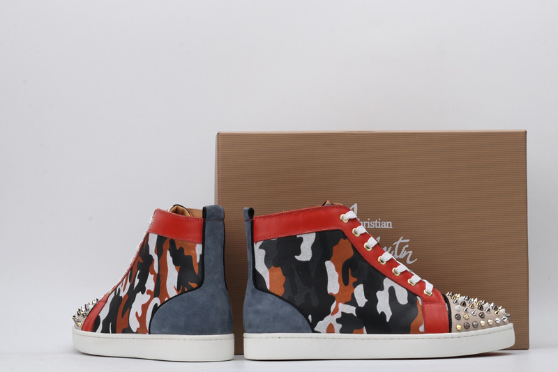 chian louin high top sneaker
