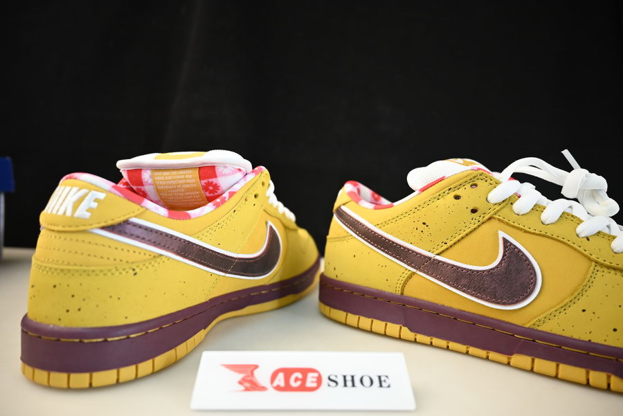 nike sb dunk low yellow lobster 313170-137566