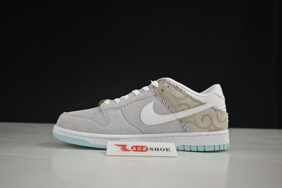 nike sb dunk low “barber shop” dh7614-500