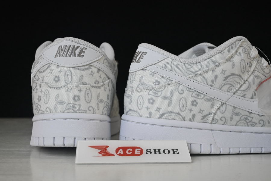 nike dunk low “white paisley” dj9955-100