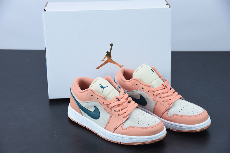 air jordan 1 low “light madder root” dc0774-800