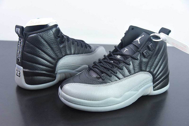 air jordan 12 black wolf grey ct8013-019