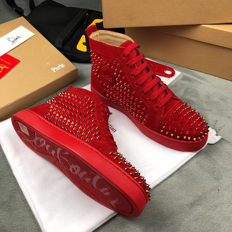 chian louin high top sneaker