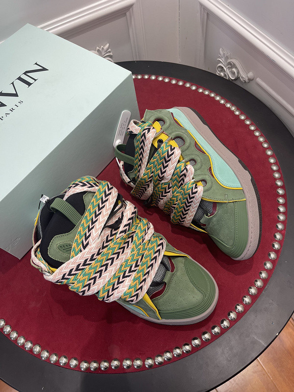 lanvin curb sneaker