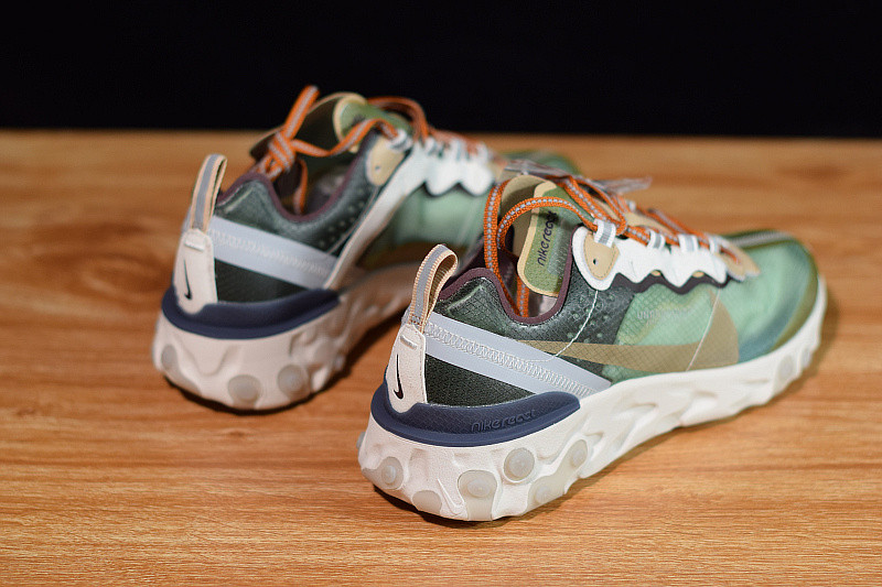 nike react element 87 undercover green mist bq2718-300