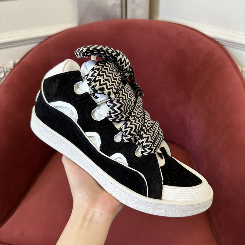 lanvin curb sneaker