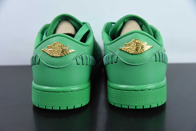 air jordan 1 low method of make “lucky green” fn5032-300