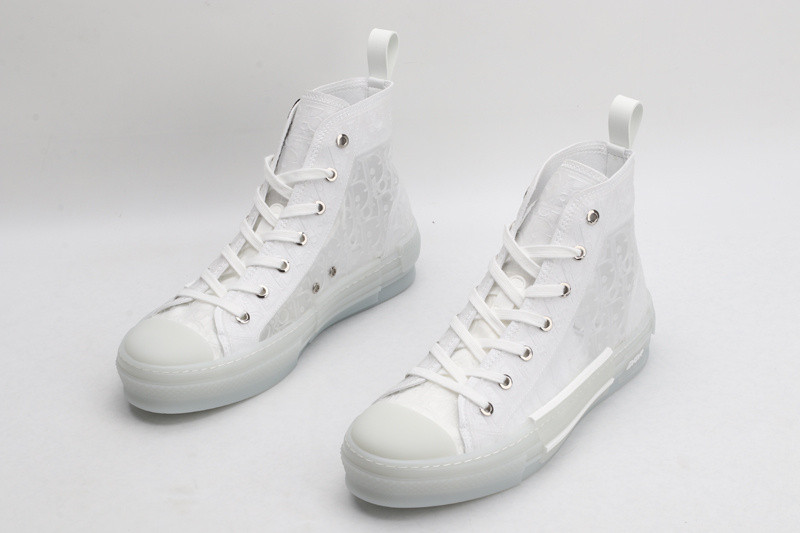 dio* b23 oblique high-top sneaker