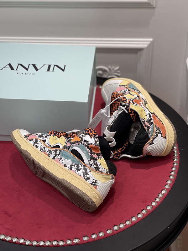 lanvin curb sneaker