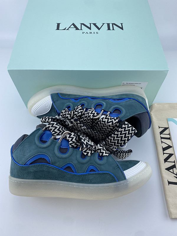 lanvin curb sneaker