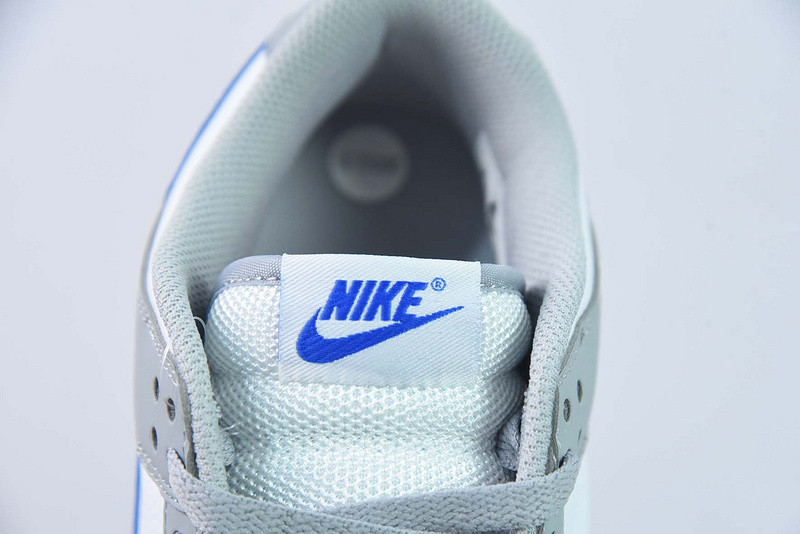 nike dunk low gs white grey royal fn3878-001
