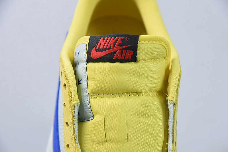 travis scott x air jordan 1 low og “canary” dz4137-700