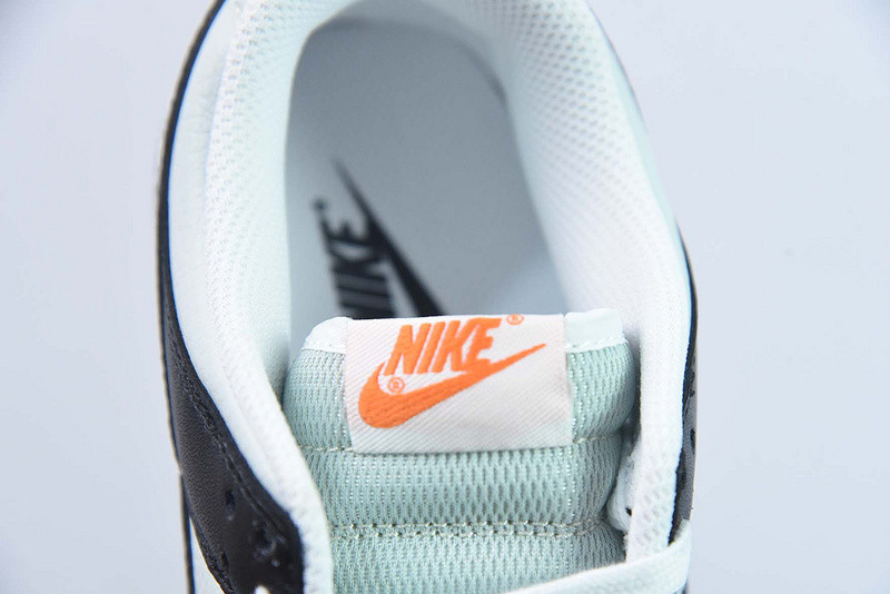 nike dunk low black grey orange fn7808-001