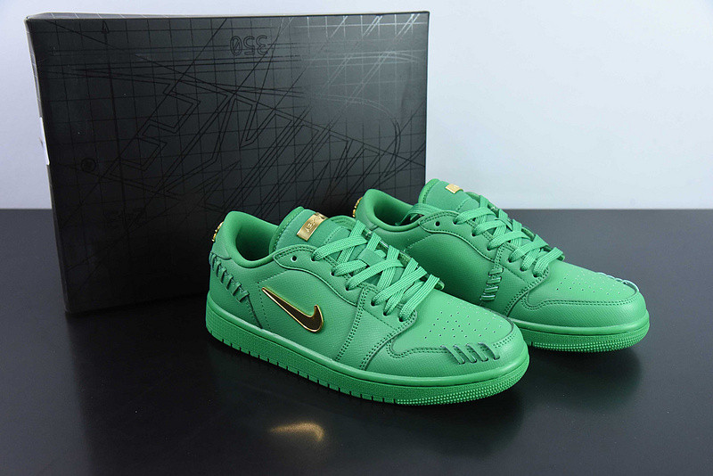 air jordan 1 low method of make “lucky green” fn5032-300