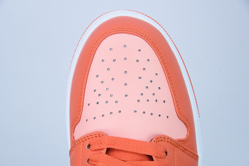 air jordan 1 low orange black dm3379-600