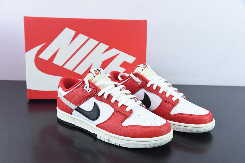 nike dunk low “chicago split” dz2536-600