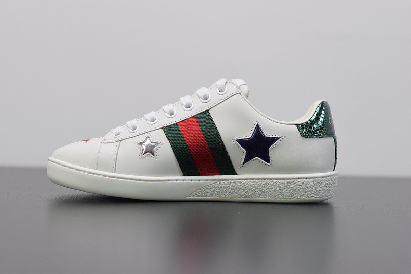 g*u*i ace embroidered low-top sneaker