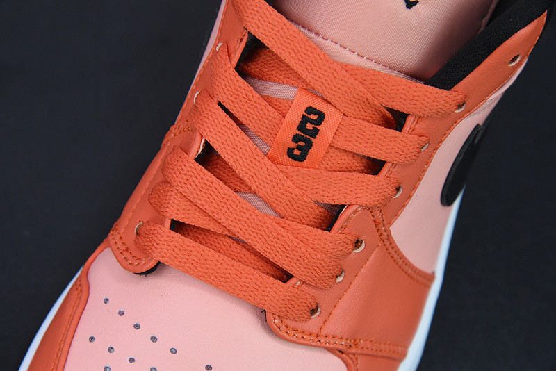 air jordan 1 low orange black dm3379-600