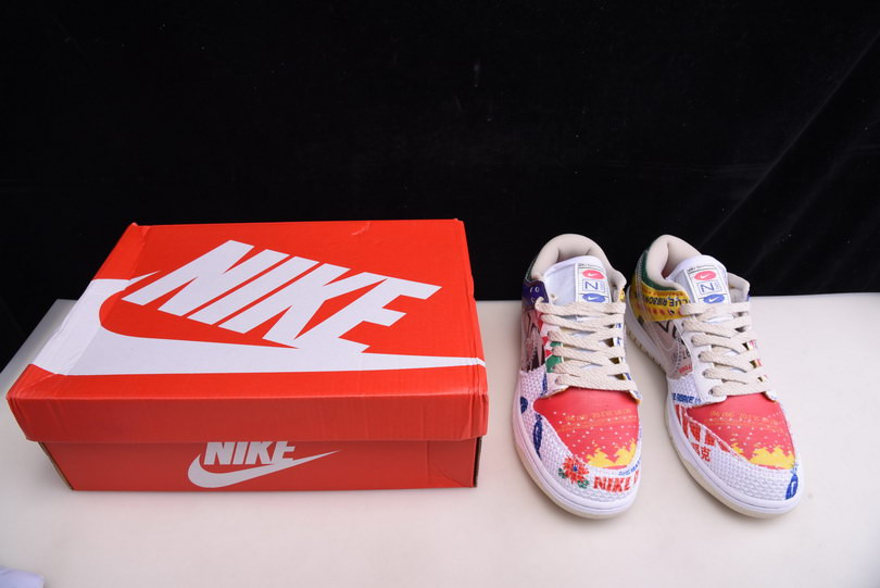 nike dunk low sp city market da6125-900